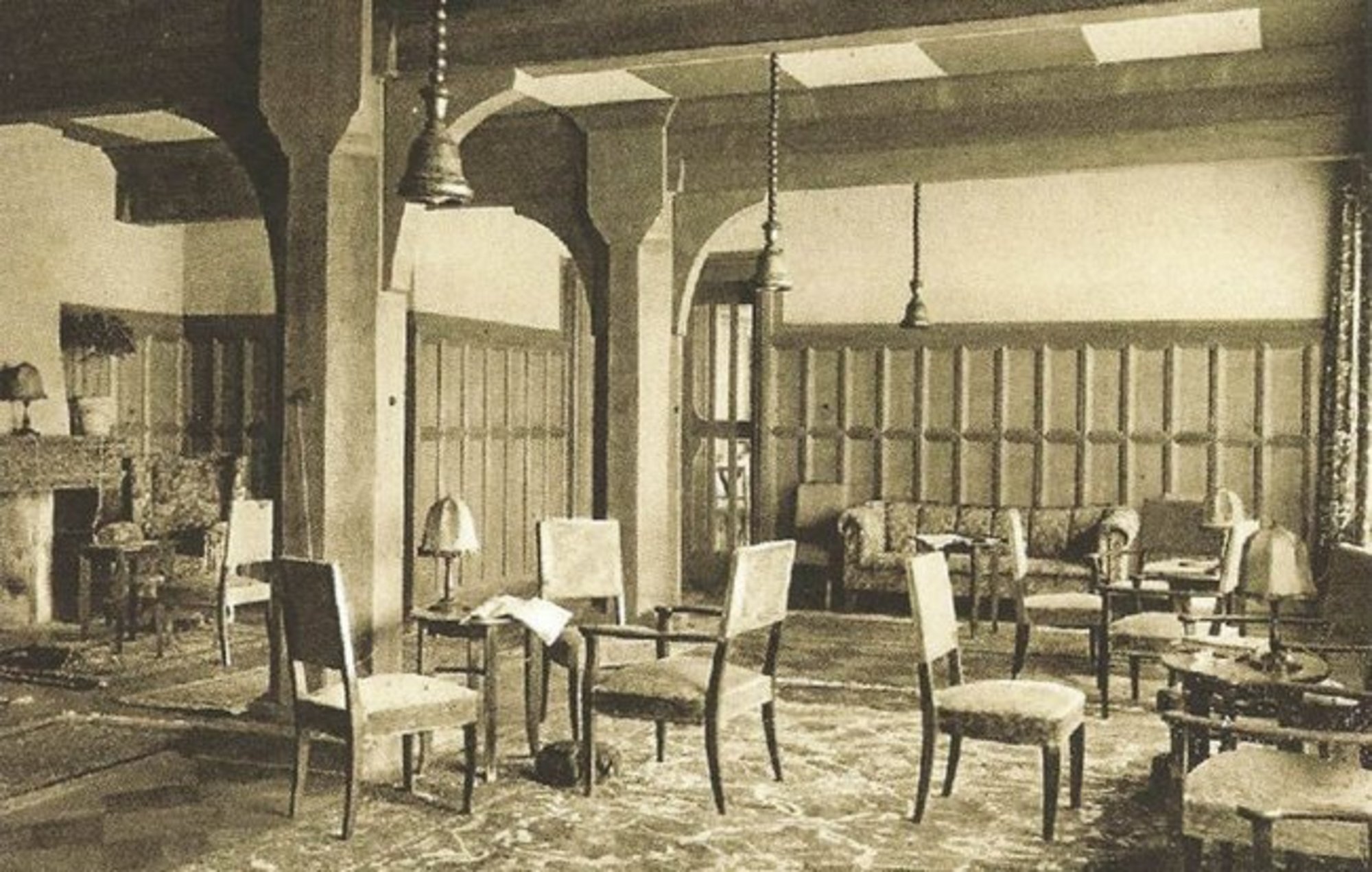Geschichte 1921 Lounge Kulm Hotel